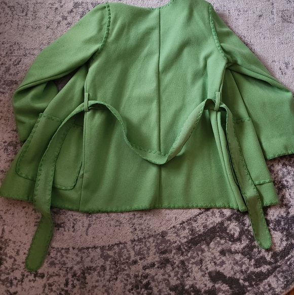 NWOT Draper James Blanket Stitch Wrap Jacket - Picture 3 of 9